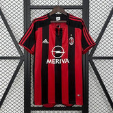 AC Milan 03/04 Home Football kit - Footyb